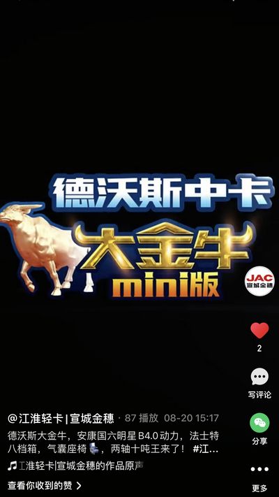 江淮德沃斯大金牛，兩軸十噸王來(lái)了！